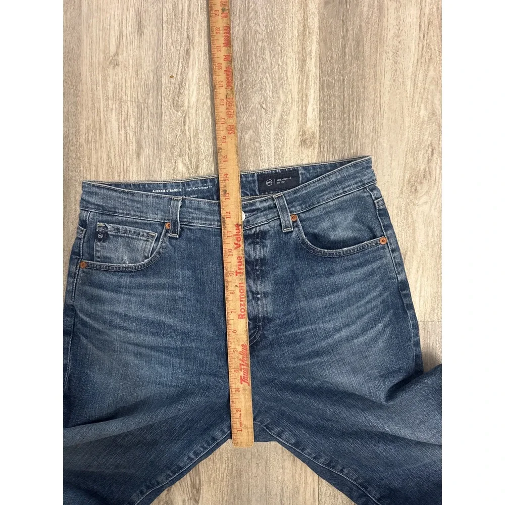 AG Adriano Goldschmied Alexxis Straight High Rise Vintage Jeans Blue 30R